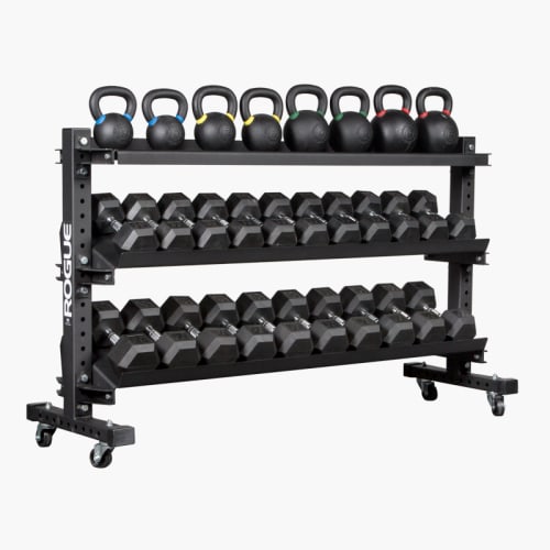 Rogue store dumbbell rack